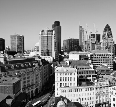 Papier peint  Panorama des immeubles à Londres