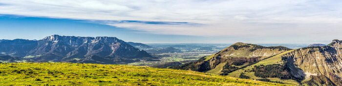 Papier peint  Panorama des montagnes et de la nature