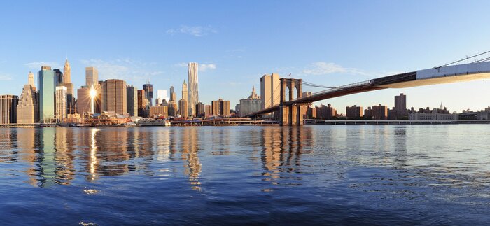 Papier peint  Panorama pont aux Etats-Unis