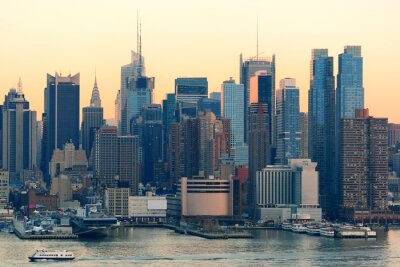 Papier peint  Panoramique ville New York
