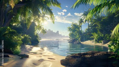 Papier peint  Paradise