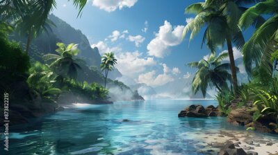 Papier peint  Paradise