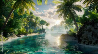 Papier peint  Paradise