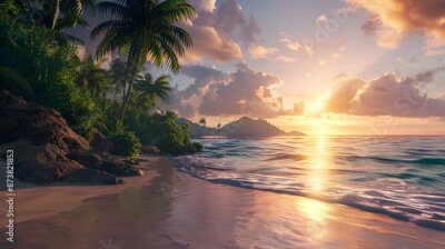 Papier peint  Paradise