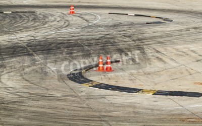 Papier peint  Parcours de la course