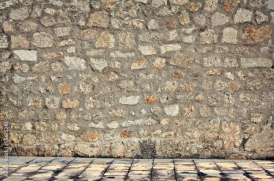 Papier peint  Parete dans pietra