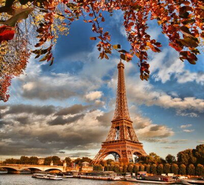 Papier peint  Paris à l'automne