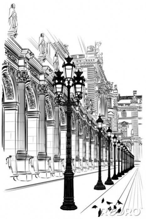 Papier peint  Paris: architecture classique