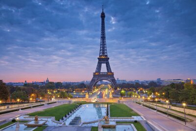 Paris au crépuscule 3D