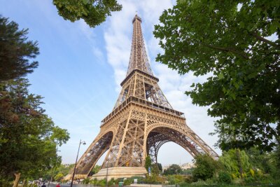 Papier peint  Paris et la Tour Eiffel