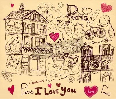 Papier peint  Paris et ses inspirations