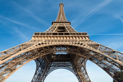 Papier peint  Paris la Tour Eiffel et le ciel