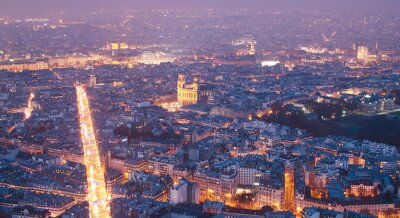 Paris lumières de la nuit