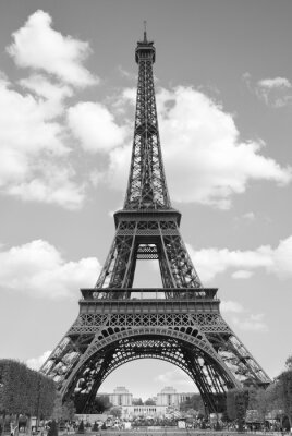 Paris noir et blanc tour