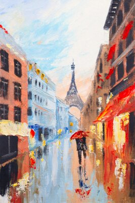 Paris peint à l'aquarelle