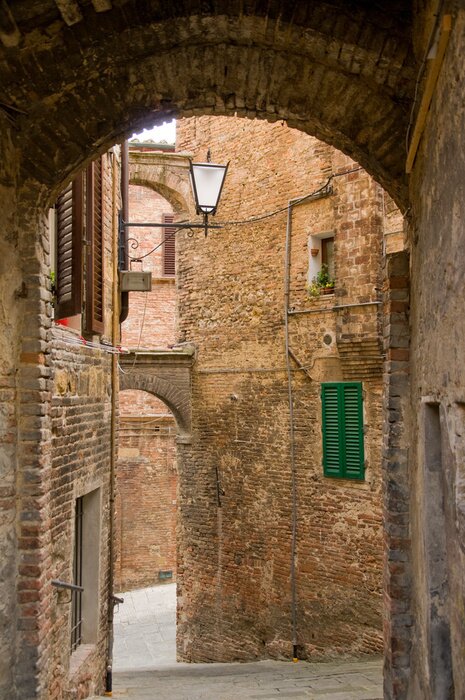 Papier peint  Passage haut en pierre