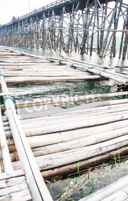 Papier peint  Passerelle de bambou Thaïlande