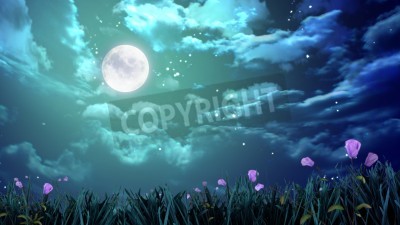 Papier peint  Passerelle sur fond de ciel