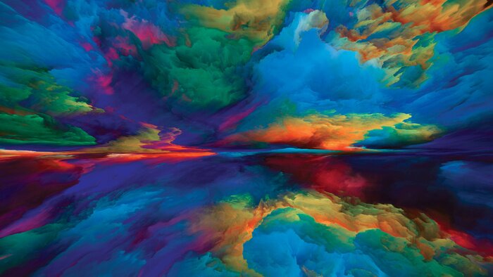 Papier peint  Pays de rêve fantastique