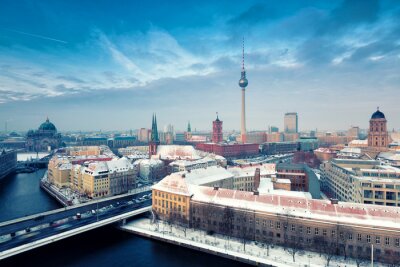 Papier peint  Paysage d'hiver à Berlin