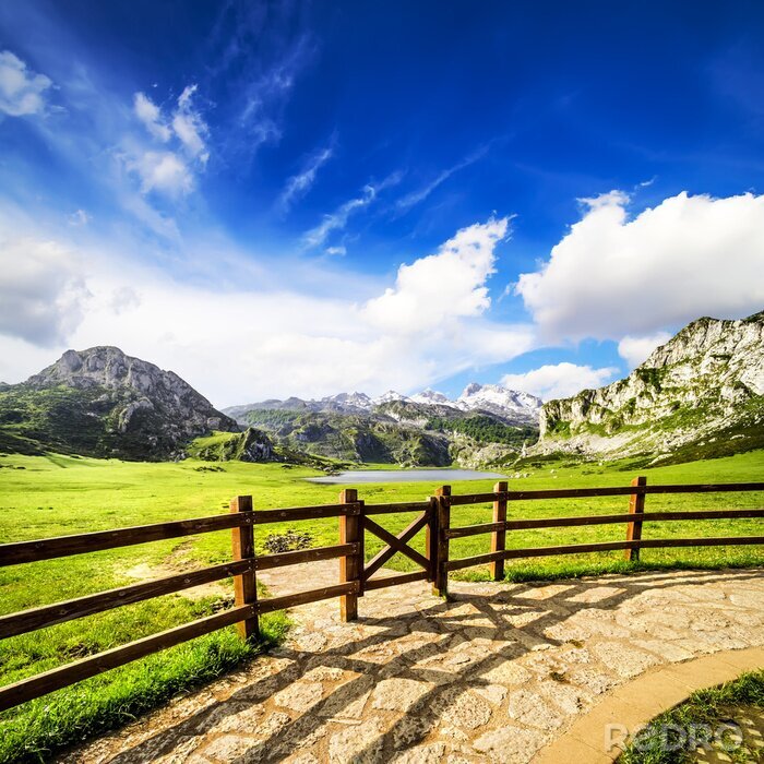 Papier peint  Paysage de montagnes espagnoles