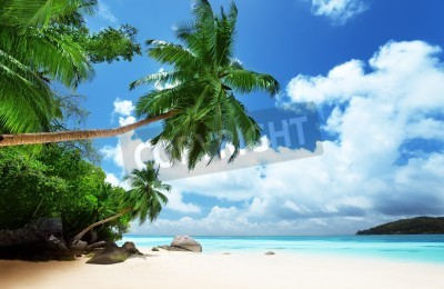 Papier peint  Paysage de plage tropicale