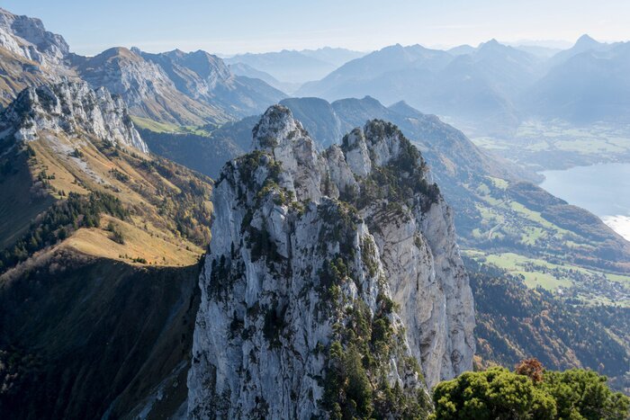 Papier peint  Paysage de rochers de montagne