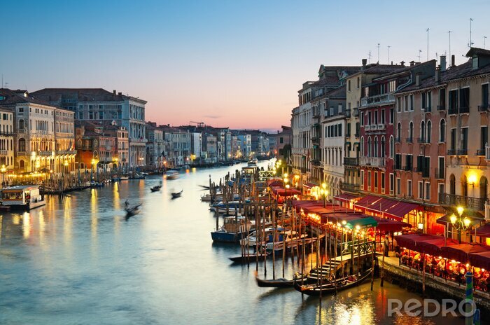 Papier peint  Paysage de Venise en soirée