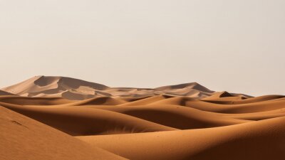 Papier peint  Paysage désertique de dunes de sable