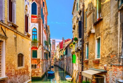 Paysage et couleurs saturées à Venise