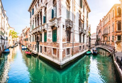 Paysage romantique à Venise