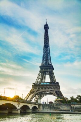 Papier peint  Paysage Tour Eiffel