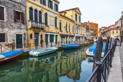 Paysage urbain coloré à Venise