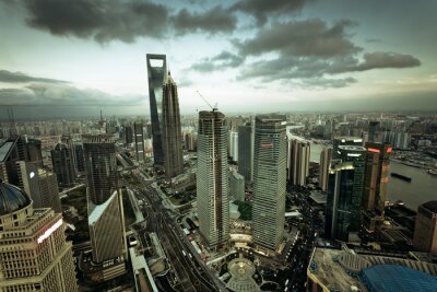 Paysages panoramiques de Shanghaï