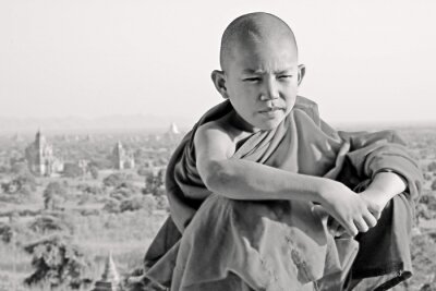 pc portrait d'un jeune moine
