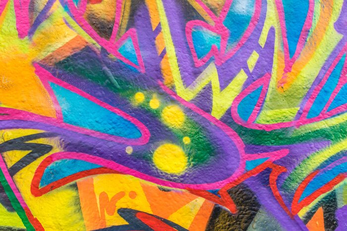 Papier peint  Peinture graffiti