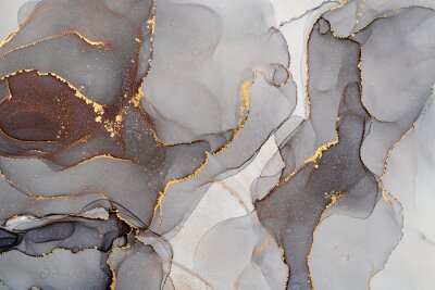 Papier peint  Peintures grises mélangées