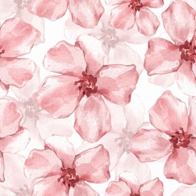 Papier peint  Pétales roses subtils