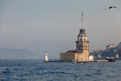 Papier peint  Phare maritime à Istanbul