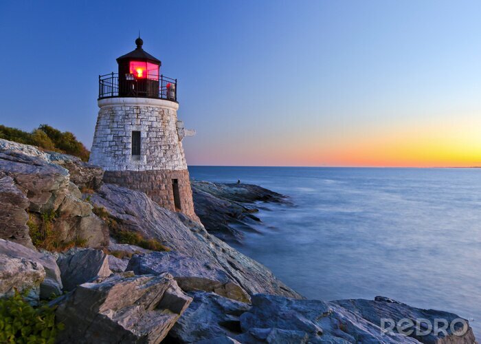 Papier peint  Phare maritime au cap