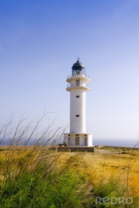 Papier peint  Phare maritime un jour de soleil
