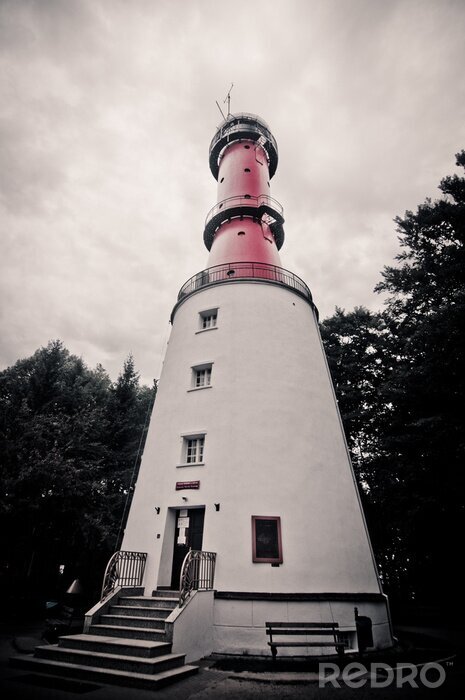 Papier peint  Phare maritime vu d'en bas