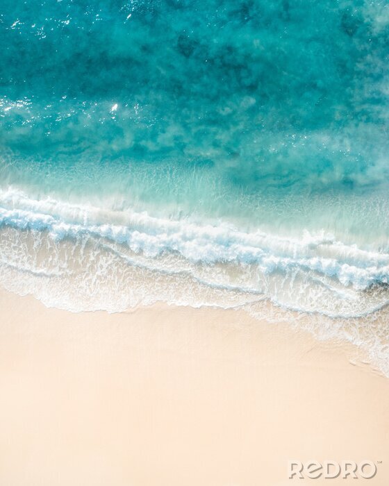 Papier peint  Photo d'en haut sur la plage