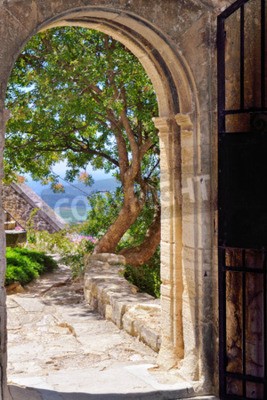 Papier peint  Photo de Provence effet de profondeur