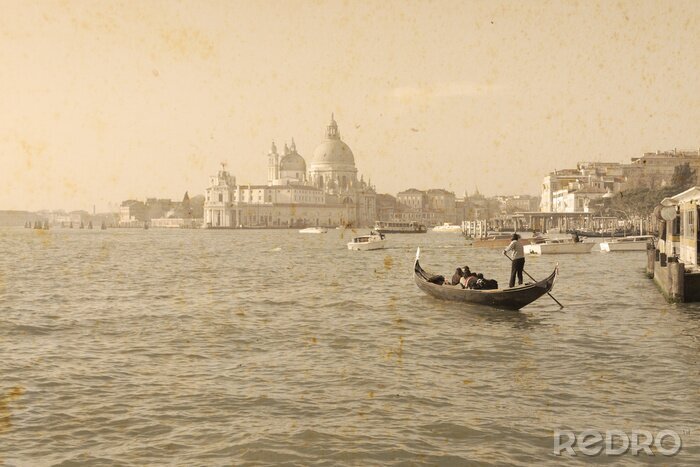 Papier peint  Photo de Venise vieillie
