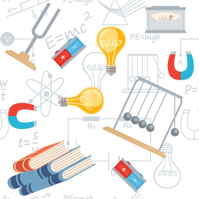 Papier peint  Physique - fournitures scolaires