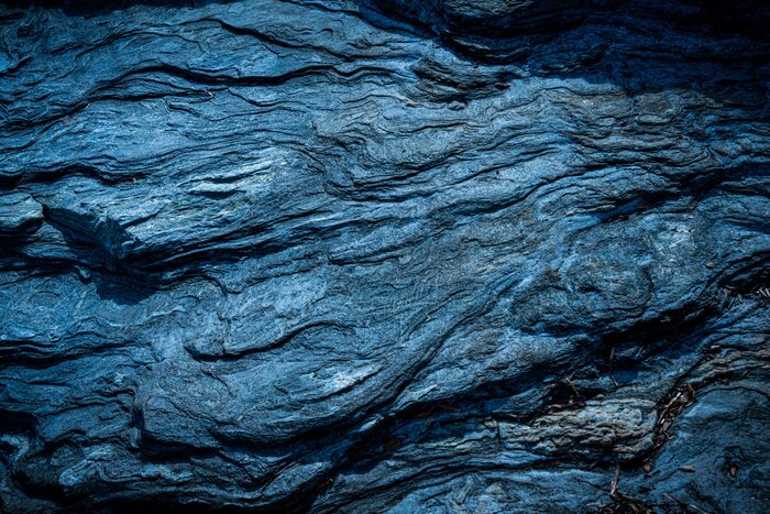 Papier peint  Pierre naturelle en bleu marine