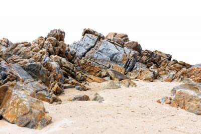 Papier peint  Pierres et rochers sur la plage