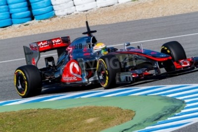 Papier peint  Piste de course en Espagne