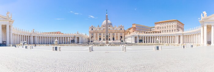 Papier peint  Place Saint Pierre à Rome